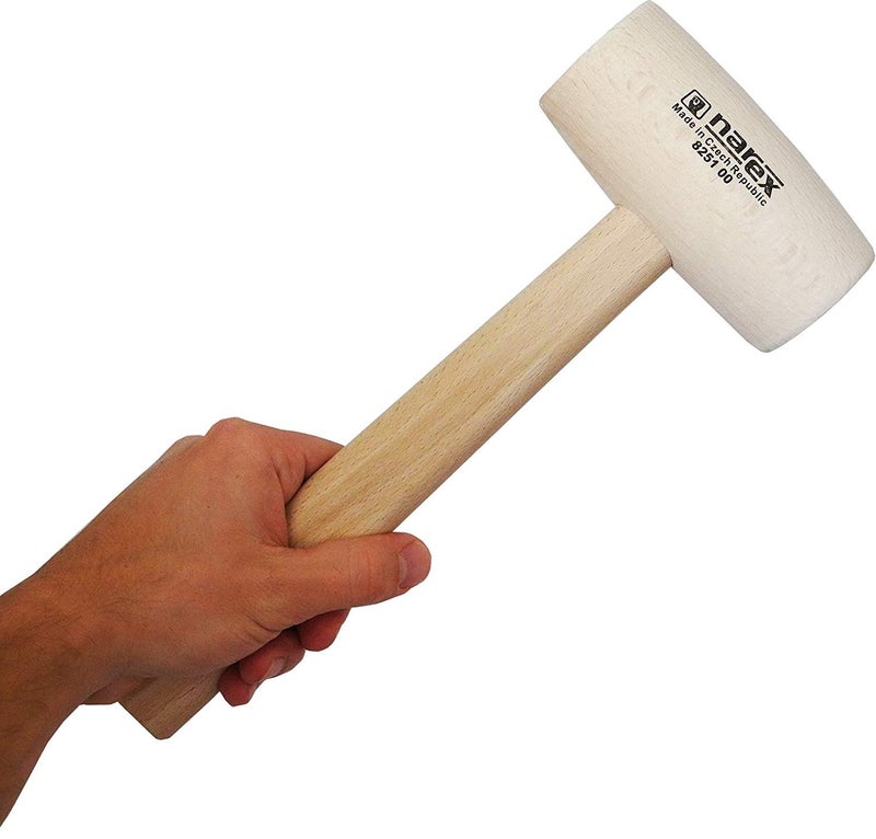 Narex Beech Wood Carving Mallet, 11 oz (300g), 12 inches, Unfinished European Beech - Image 3